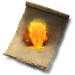 scroll of flame strike scrolls solasta wiki guide 75px